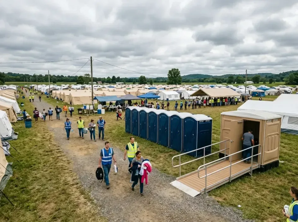 disaster-relief-camp-restrooms-010 — frequently asked questions, Dumpster & Portable Bathrooms Rental in De Pere, WI